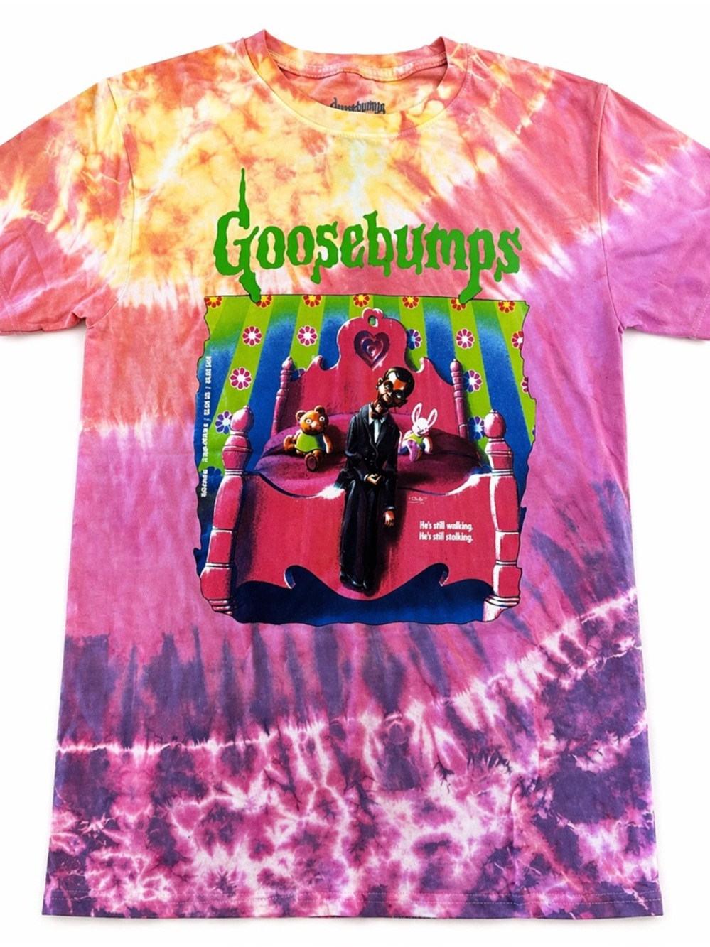 Goosebumps Slappy Night Of The Living Dummy T Shirt Tie Dye Graphic Tee S